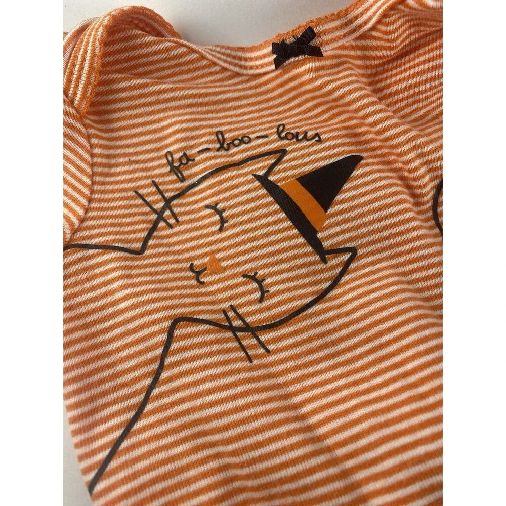 Carter's Halloween Baby Girl's Bodysuit Top Pants Tutu Outfit Size 6 Months NEW - Picture 2 of 10